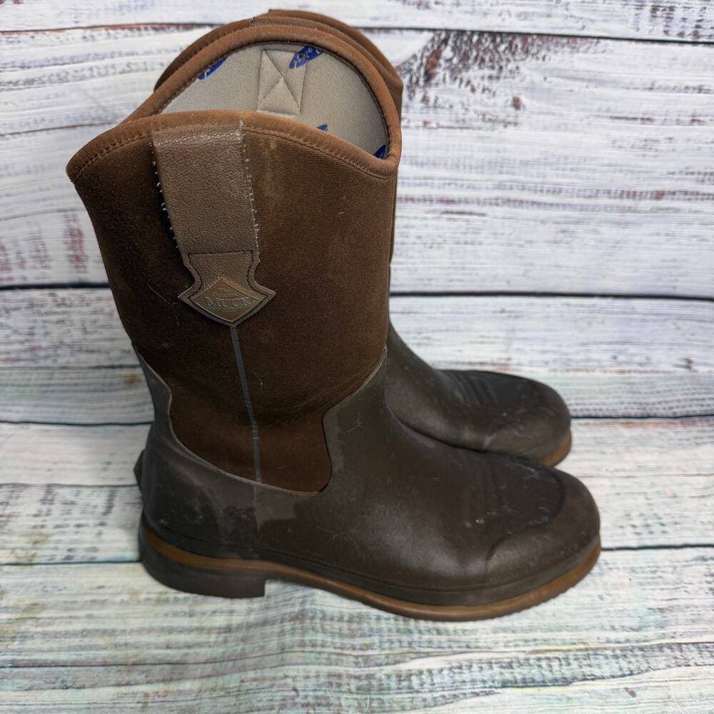 Muck Boot Company Womens Size 11 Brown Western Waterproof Riding Work Boots